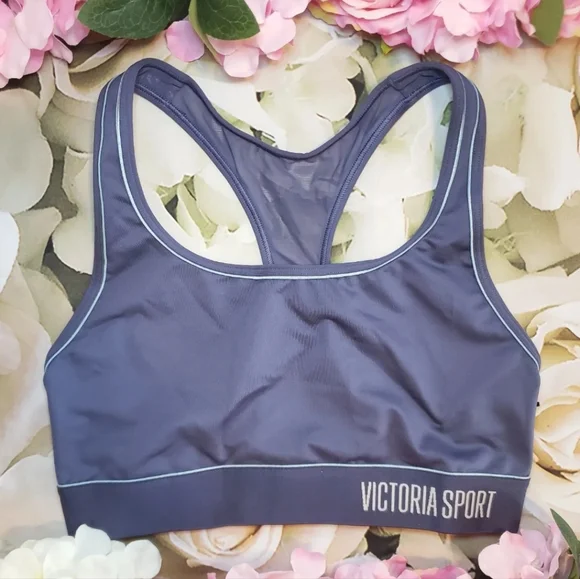 Victoria's Secret, Intimates & Sleepwear, Victorias Secret Sport Blue  Sports Bra Small Active Gym Yoga Vs Top